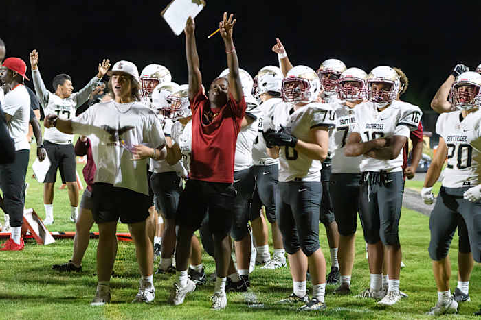 Southridge Centennial football Ken Waz 61